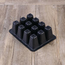 10 Pack Seed Starter Tray Seed Starting Boxes 12 Cells Pots Case Gardening Tools