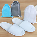 2 Pairs Spa Hotel Guest Slippers Open Toe Towelling Disposable Terry Style New