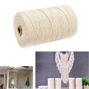 1 * 3mm Cotton Waxed Cotton Cord Beading Macrame DIY String Thread Useful