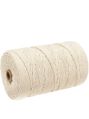 100yds 3mm Cotton Waxed Cotton Cord Beading Macrame DIY String Thread good