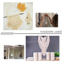 Wax Cotton Cord String Strap Necklace Waxed Thread Rope for Macrame