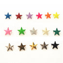 200x Punk Rock Pyramid Dome Star Round Metal Nailhead Spike Rivets Studs Hot