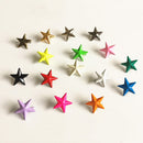 200x Punk Rock Pyramid Dome Star Round Metal Nailhead Spike Rivets Studs Hot