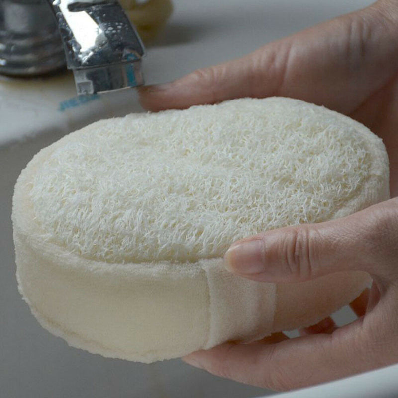 Bath Loofah Bath Shower Wash Face Body Care Sponge Scrubber Brush Tools Towel