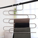1 PC Tie Rack Hanger Foldable Closet Hanger Multi Layer Skirt Trousers Hanger
