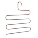 1 PC Tie Rack Hanger Foldable Closet Hanger Multi Layer Skirt Trousers Hanger