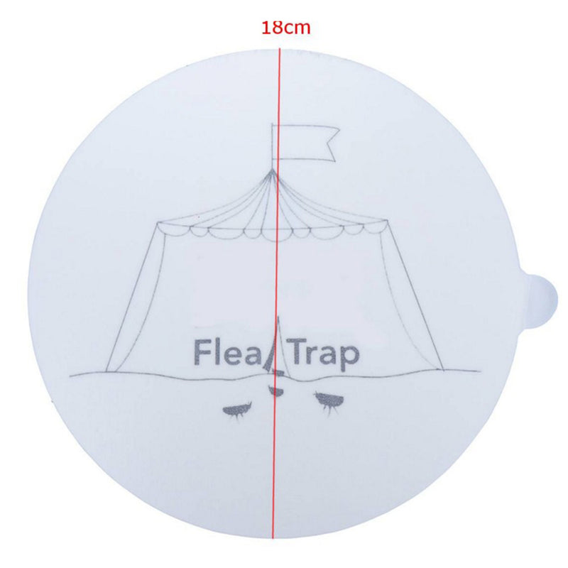 Flea Trap Sticky Dome Bed Bug Trap Odorless Non-poisonous Natural Flea Killer