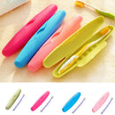 Portable Tooth brush Protect Holder Cover Travel Hiking Camping Case Box Tube