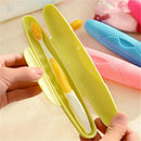Portable Tooth brush Protect Holder Cover Travel Hiking Camping Case Box Tube