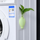 4 DIY Magic Rubber Silicone Sticky Flower Wall Hang Vase Container Floret Bottle