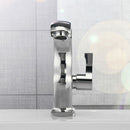 Chrome Basin Cooper Tap Handle Spout Sink Bath Faucet High Quality Adjust