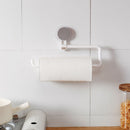 Self Adhesive Paper Towel Holder Tissue Paper Stand for Kitchen and Bathroom