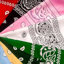 Unisex Bandana Cotton Paisley Print Scarf Head Wrap Neck Headband