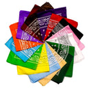 Unisex Bandana Cotton Paisley Print Scarf Head Wrap Neck Headband