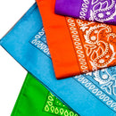 For Bandana Paisley Scarf Head Wrap Neck Headband 2x Feashion
