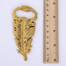 Bottle Opener for Men Fashion Metal Feather Shape Archaistic Beer Bottle Opener