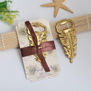Bottle Opener for Men Fashion Metal Feather Shape Archaistic Beer Bottle Opener