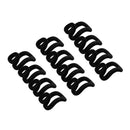 10 Pcs Mini Cascading Hanger Hooks Stable Hanger Connector Cascading Black Hook