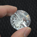 200 pcs Diamante Wall Decor Crystal Upholstery Headboard Sew Buttons Nails