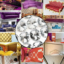 200 pcs Diamante Wall Decor Crystal Upholstery Headboard Sew Buttons Nails