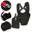 Black Comfort Strap Double Shoulder,Trimmer Shoulder Strap for Brush