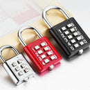 1 x Anti-theft Ten-Digit Button Fixed Password Lock Zinc Alloy Blind Code Hot