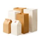25pcs Brown Kraft Paper Bags Gift Food Bread Candy Wedding Party Lovely Decor