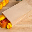 25pcs Brown Kraft Paper Bags Gift Food Bread Candy Wedding Party Lovely Decor