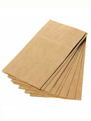 25pcs Brown Kraft Paper Bags Gift Food Bread Candy Wedding Party Lovely Decor