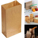 25pcs Brown Kraft Paper Bags Gift Food Bread Candy Wedding Party Lovely Decor