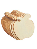 20 Pcs Wood Slices Unfinished Fruit Shape Blank Wood Pieces for Home Decor