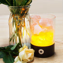 Himalayan Rock Crystal Salt Lamp Real Purifier LED USB Night Light *1 pc