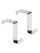 Nail-Free Over Door Hook Stainless Kitchen Cabinet Clothes Hanger Organizer Hold