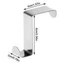 2 * Door Hook Stainless Kitchen Cabinet Clothes Hanger Stainless Steel Door Hook