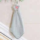 Hanging Hand Towels Bathroom Kitchen Towel Coral Velvet Absorbent Cloth