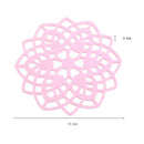 4Pack,Silicone Mats/Hot Pads,Pot Holder,Non Slip Flexible Durable Unique Design