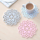 4Pack,Silicone Mats/Hot Pads,Pot Holder,Non Slip Flexible Durable Unique Design