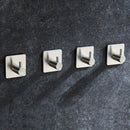 Stainless Steel Hanger Hook Towel Self Adhesive Wall Kitchen Bathroom Home Door