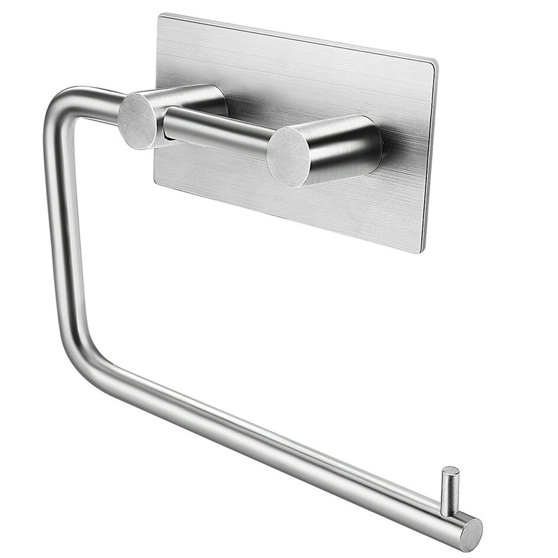 1*Stainless Steel Bathroom Toilet Paper Holder Tissue Roll Bar Wall Mounted New