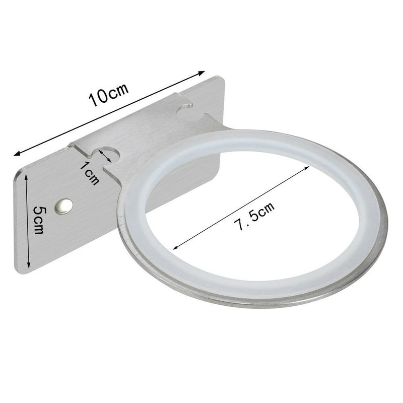 Durable Hair Dryer Holder Wall Mounted Bathroom Storage Organizer Hanger