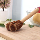 2Pcs/set Family Wooden Handle Dishwashing Cleaning Brush Functionary