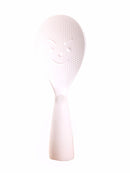 3*Kitchen Dotted White Plastic Flat Rice Scoop Paddle Meal Spoon Tool New Hot