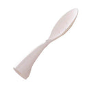 3*Kitchen Dotted White Plastic Flat Rice Scoop Paddle Meal Spoon Tool New Hot