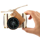 10*Paper Candy Present Gift Box Bag with Compass Travel Theme Wedding Gift Hot
