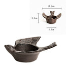 1Pc Metal Holder Swallow Shaped Candle Stand Iron Candle Holder for Home