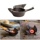 1Pc Metal Holder Swallow Shaped Candle Stand Iron Candle Holder for Home