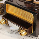 Couple Kiss Music Box Birthday Gift Party Supply Music Diy Radio Shape 1x New