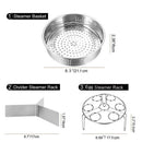 Home Multifunctional Rice Cooker  Stainless Steel Food Steamer