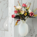 Wall Mounted Silicone Vase with Suction Cups Easy Install Floret Bottle Decor