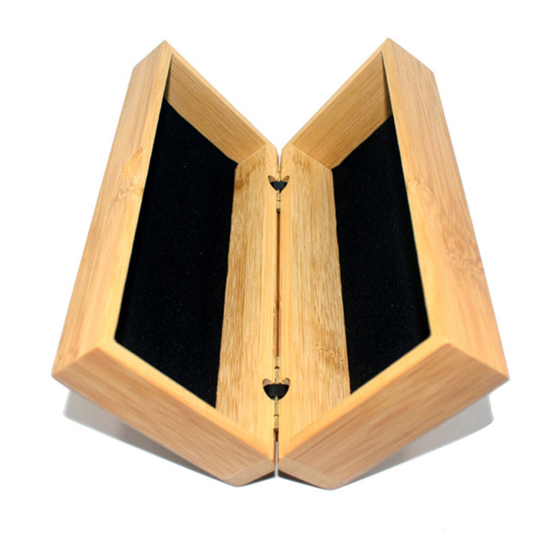 Cylindrical Sunglasses Case Bamboo Wood Box For Eyewear New Hot